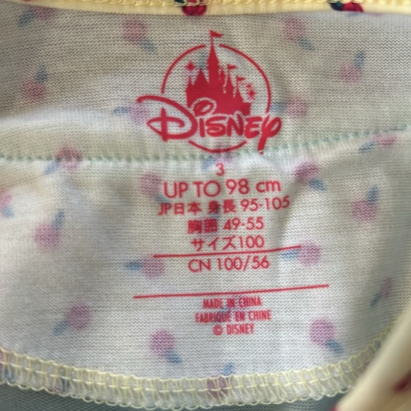 NWT Princess Belle Pajamas Dress, Size 3 - Picture 3 of 4